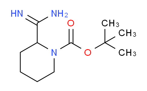 CAS No. 1258640-98-0, tert-Butyl 2-amidinopiperidine-1-carboxylate