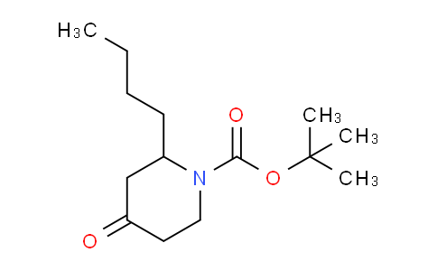 CAS No. 919119-03-2, tert-Butyl 2-butyl-4-oxopiperidine-1-carboxylate