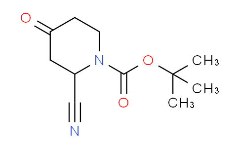CAS No. 1425335-76-7, tert-Butyl 2-cyano-4-oxopiperidine-1-carboxylate