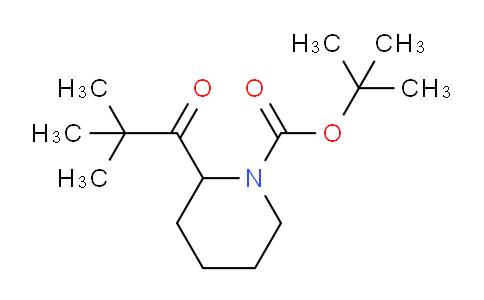 CAS No. 532410-50-7, tert-Butyl 2-pivaloylpiperidine-1-carboxylate