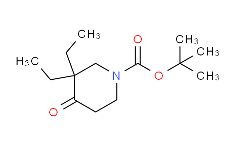 DY642528 | 1159982-51-0 | tert-Butyl 3,3-diethyl-4-oxopiperidine-1-carboxylate