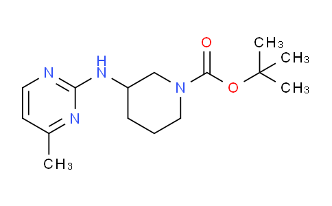 CAS No. 1261235-68-0, tert-Butyl 3-((4-methylpyrimidin-2-yl)amino)piperidine-1-carboxylate