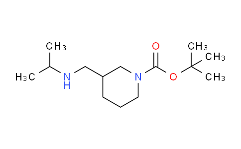 1289386-34-0 | tert-Butyl 3-((isopropylamino)methyl)piperidine-1-carboxylate