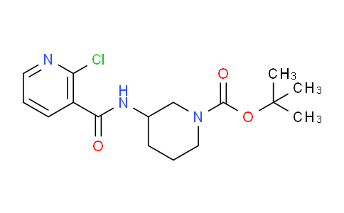 CAS No. 1353964-95-0, tert-Butyl 3-(2-chloronicotinamido)piperidine-1-carboxylate
