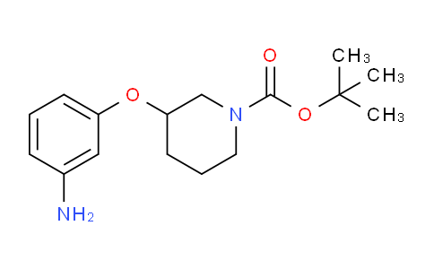 CAS No. 1464091-70-0, tert-Butyl 3-(3-aminophenoxy)piperidine-1-carboxylate
