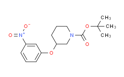 CAS No. 1464091-46-0, tert-Butyl 3-(3-nitrophenoxy)piperidine-1-carboxylate