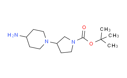 CAS No. 885274-87-3, tert-Butyl 3-(4-aminopiperidin-1-yl)pyrrolidine-1-carboxylate
