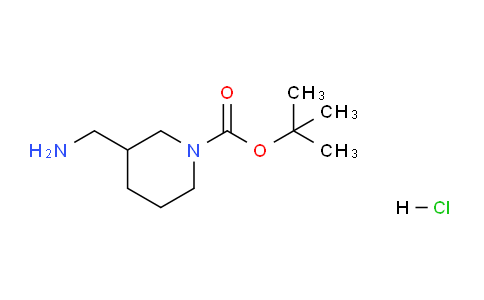 CAS No. 1029689-80-2, tert-Butyl 3-(aminomethyl)piperidine-1-carboxylate hydrochloride