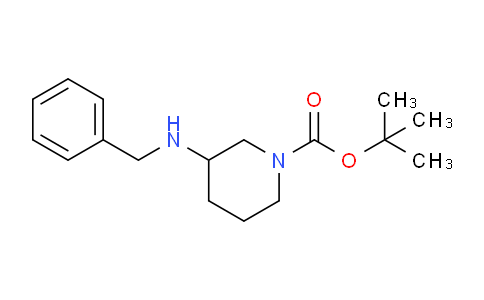 CAS No. 183207-64-9, tert-Butyl 3-(benzylamino)piperidine-1-carboxylate