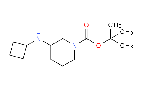 CAS No. 887586-09-6, tert-Butyl 3-(cyclobutylamino)piperidine-1-carboxylate