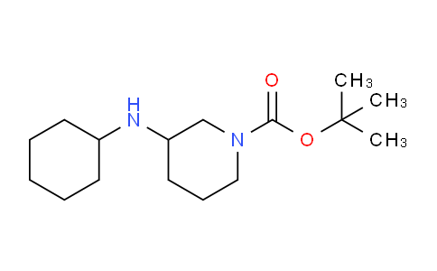 CAS No. 887586-23-4, tert-Butyl 3-(cyclohexylamino)piperidine-1-carboxylate