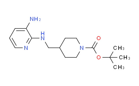 CAS No. 1233952-88-9, tert-Butyl 4-(((3-aminopyridin-2-yl)amino)methyl)piperidine-1-carboxylate