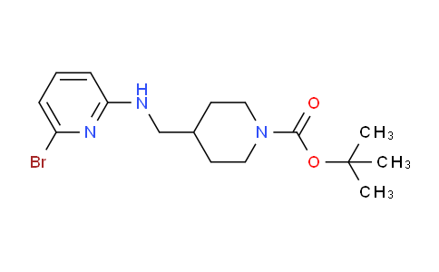 CAS No. 1065484-37-8, tert-Butyl 4-(((6-bromopyridin-2-yl)amino)methyl)piperidine-1-carboxylate