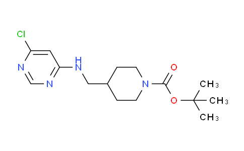 CAS No. 939986-79-5, tert-Butyl 4-(((6-chloropyrimidin-4-yl)amino)methyl)piperidine-1-carboxylate