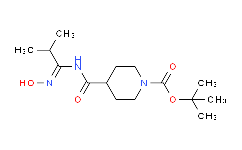MC642841 | 913264-41-2 | tert-Butyl 4-((1-(hydroxyimino)-2-methylpropyl)carbamoyl)piperidine-1-carboxylate