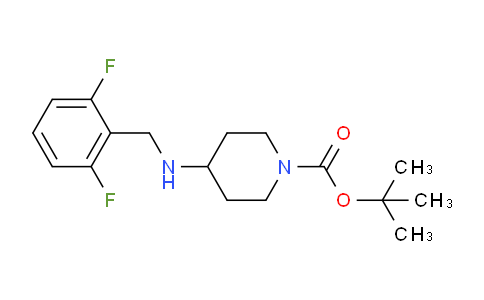CAS No. 918537-17-4, tert-Butyl 4-((2,6-difluorobenzyl)amino)piperidine-1-carboxylate