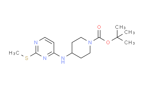 CAS No. 1261231-21-3, tert-Butyl 4-((2-(methylthio)pyrimidin-4-yl)amino)piperidine-1-carboxylate