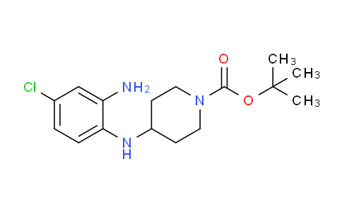 CAS No. 1429415-80-4, tert-Butyl 4-((2-amino-4-chlorophenyl)amino)piperidine-1-carboxylate
