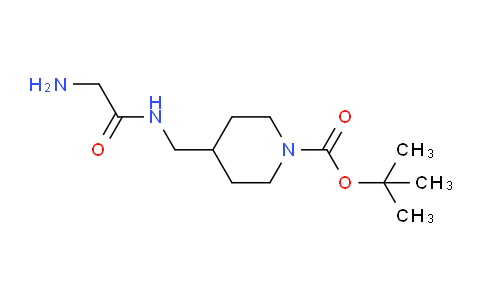 CAS No. 226249-72-5, tert-Butyl 4-((2-aminoacetamido)methyl)piperidine-1-carboxylate