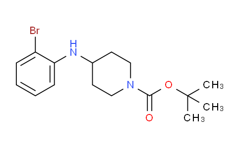 CAS No. 887583-70-2, tert-Butyl 4-((2-bromophenyl)amino)piperidine-1-carboxylate