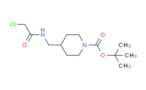 CAS No. 1353980-27-4, tert-Butyl 4-((2-chloroacetamido)methyl)piperidine-1-carboxylate