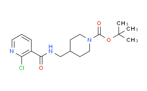 CAS No. 1353979-99-3, tert-Butyl 4-((2-chloronicotinamido)methyl)piperidine-1-carboxylate