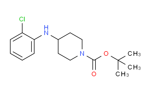 CAS No. 946399-73-1, tert-Butyl 4-((2-chlorophenyl)amino)piperidine-1-carboxylate