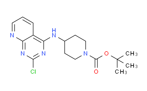 CAS No. 1374982-40-7, tert-Butyl 4-((2-chloropyrido[2,3-d]pyrimidin-4-yl)amino)piperidine-1-carboxylate