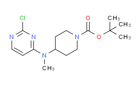 CAS No. 1261233-58-2, tert-Butyl 4-((2-chloropyrimidin-4-yl)(methyl)amino)piperidine-1-carboxylate
