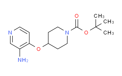 CAS No. 1422454-77-0, tert-Butyl 4-((3-aminopyridin-4-yl)oxy)piperidine-1-carboxylate