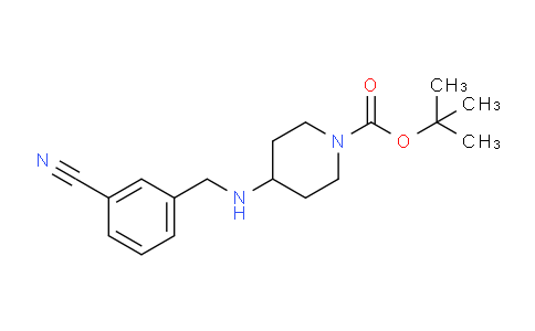 MC642916 | 1286273-67-3 | tert-Butyl 4-((3-cyanobenzyl)amino)piperidine-1-carboxylate