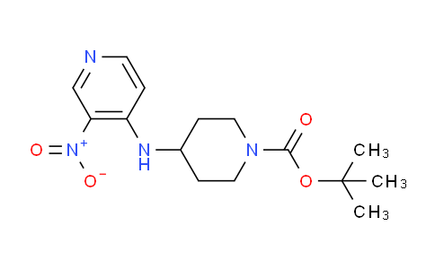 CAS No. 1067718-07-3, tert-Butyl 4-((3-nitropyridin-4-yl)amino)piperidine-1-carboxylate