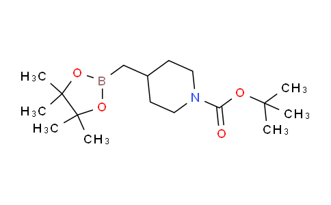 CAS No. 1425335-44-9, tert-Butyl 4-((4,4,5,5-tetramethyl-1,3,2-dioxaborolan-2-yl)methyl)piperidine-1-carboxylate