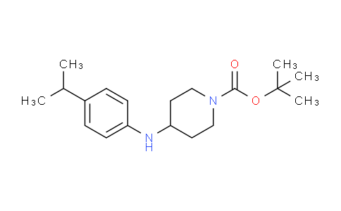MC642953 | 241499-44-5 | tert-Butyl 4-((4-isopropylphenyl)amino)piperidine-1-carboxylate