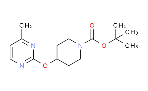 MC642960 | 1261232-34-1 | tert-Butyl 4-((4-methylpyrimidin-2-yl)oxy)piperidine-1-carboxylate