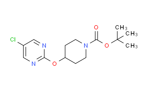 CAS No. 1261233-22-0, tert-Butyl 4-((5-chloropyrimidin-2-yl)oxy)piperidine-1-carboxylate