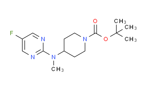 CAS No. 1261234-16-5, tert-Butyl 4-((5-fluoropyrimidin-2-yl)(methyl)amino)piperidine-1-carboxylate