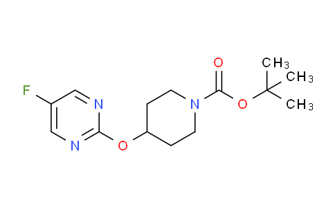 CAS No. 950648-96-1, tert-Butyl 4-((5-fluoropyrimidin-2-yl)oxy)piperidine-1-carboxylate