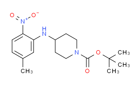 CAS No. 950772-97-1, tert-Butyl 4-((5-methyl-2-nitrophenyl)amino)piperidine-1-carboxylate
