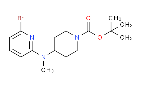 CAS No. 1261231-17-7, tert-Butyl 4-((6-bromopyridin-2-yl)(methyl)amino)piperidine-1-carboxylate
