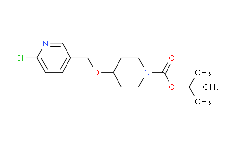 CAS No. 939986-38-6, tert-Butyl 4-((6-chloropyridin-3-yl)methoxy)piperidine-1-carboxylate