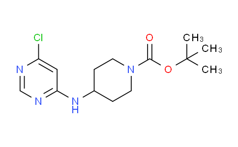 CAS No. 939986-76-2, tert-Butyl 4-((6-chloropyrimidin-4-yl)amino)piperidine-1-carboxylate