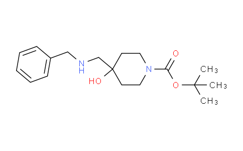 CAS No. 1352925-68-8, tert-Butyl 4-((benzylamino)methyl)-4-hydroxypiperidine-1-carboxylate