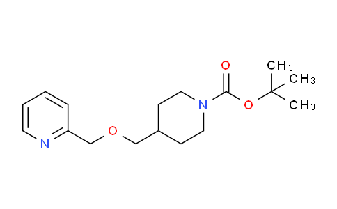 CAS No. 1261233-98-0, tert-Butyl 4-((pyridin-2-ylmethoxy)methyl)piperidine-1-carboxylate