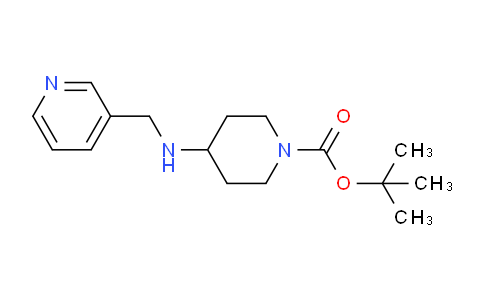 CAS No. 206274-21-7, tert-Butyl 4-((pyridin-3-ylmethyl)amino)piperidine-1-carboxylate
