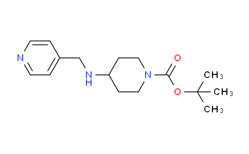 CAS No. 206274-24-0, tert-Butyl 4-((pyridin-4-ylmethyl)amino)piperidine-1-carboxylate