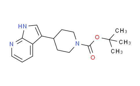 CAS No. 947498-92-2, tert-Butyl 4-(1H-pyrrolo[2,3-b]pyridin-3-yl)piperidine-1-carboxylate