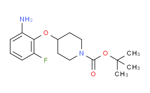 MC643056 | 1286264-82-1 | tert-Butyl 4-(2-amino-6-fluorophenoxy)piperidine-1-carboxylate