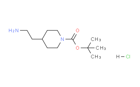 CAS No. 202979-32-6, tert-Butyl 4-(2-aminoethyl)piperidine-1-carboxylate hydrochloride