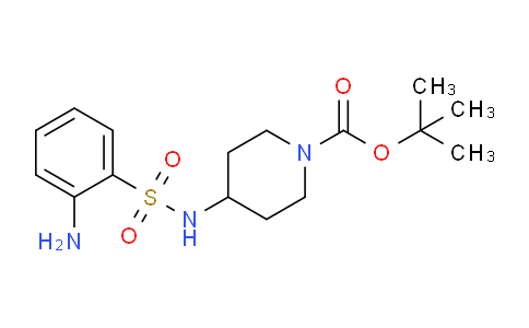 CAS No. 1233958-26-3, tert-Butyl 4-(2-aminophenylsulfonamido)piperidine-1-carboxylate